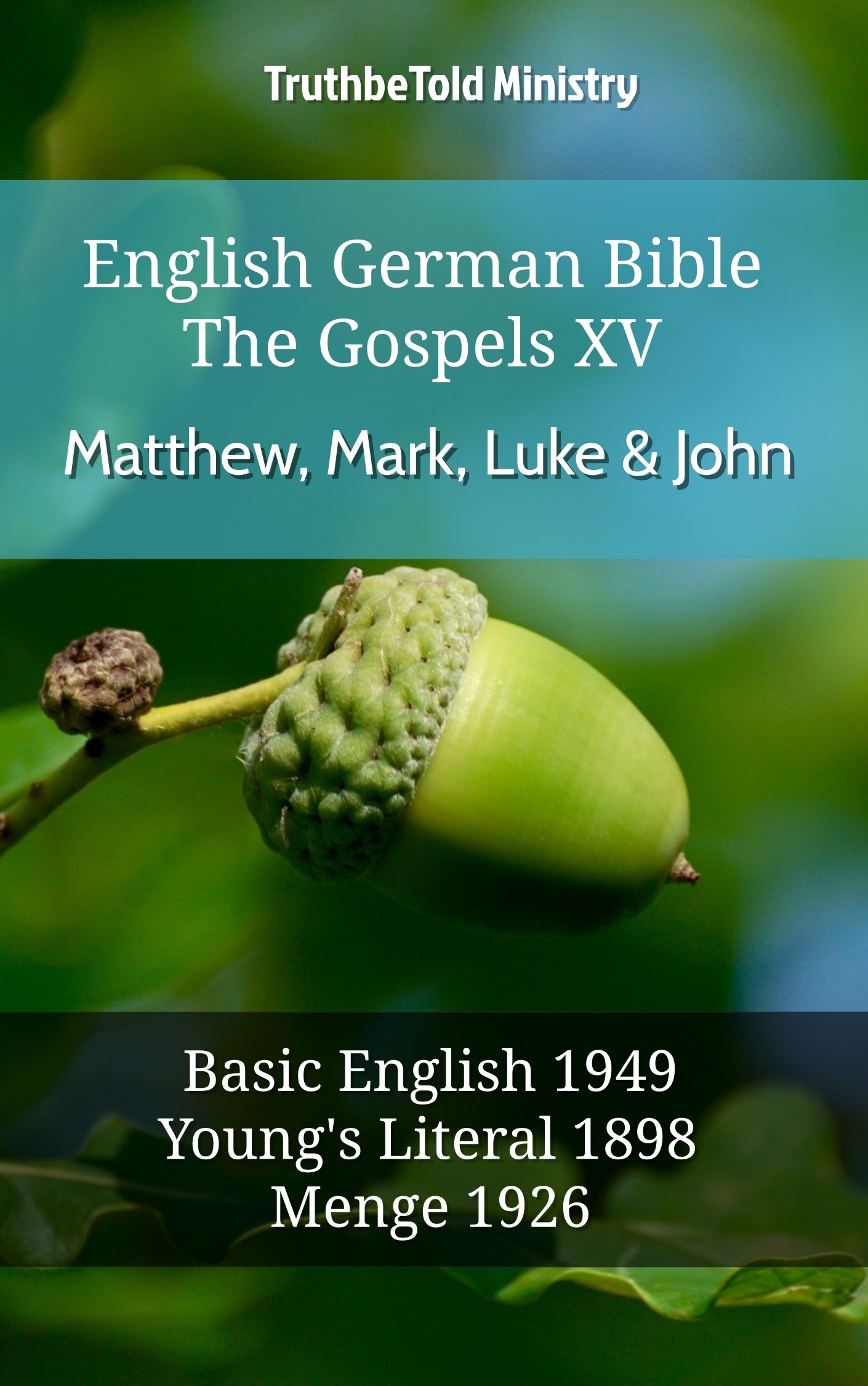 English German Bible - The Gospels XIV - Matthew, Mark, Luke & John