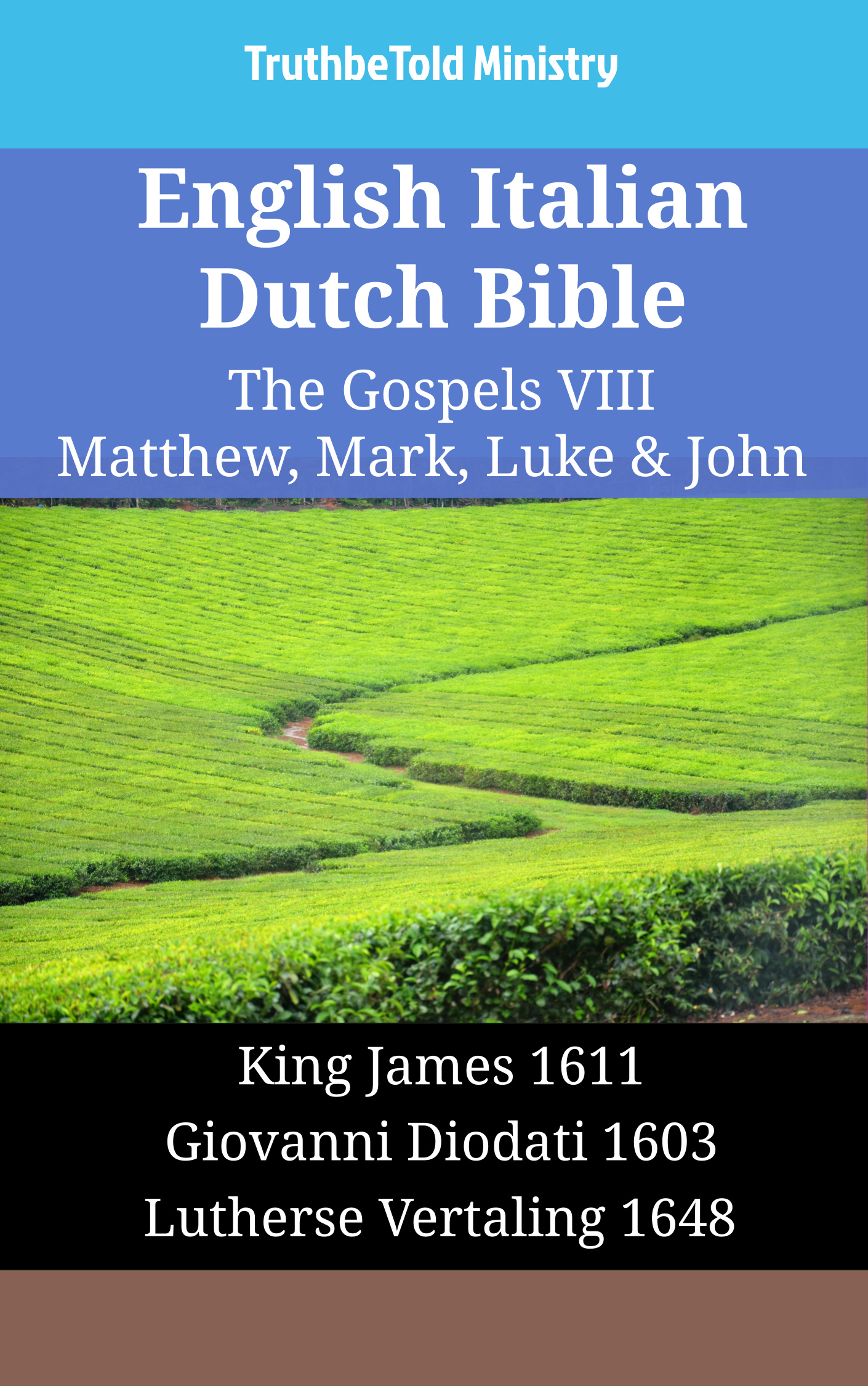 English Italian Dutch Bible - The Gospels VIII - Matthew, Mark, Luke & John